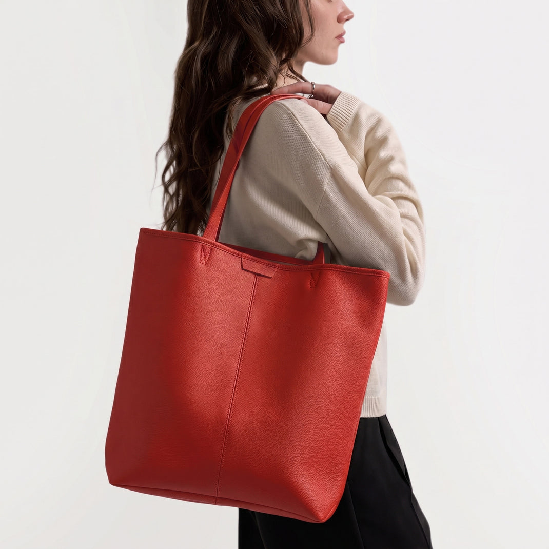 Uptown Vertical Tote Buoy Red