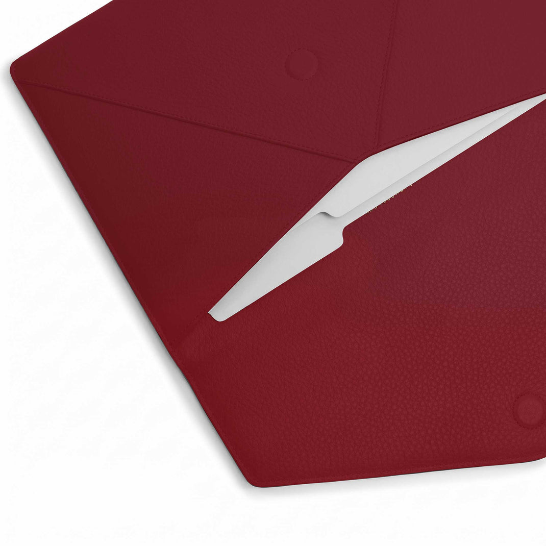 Laptop Envelope Sleeve Garnet Red