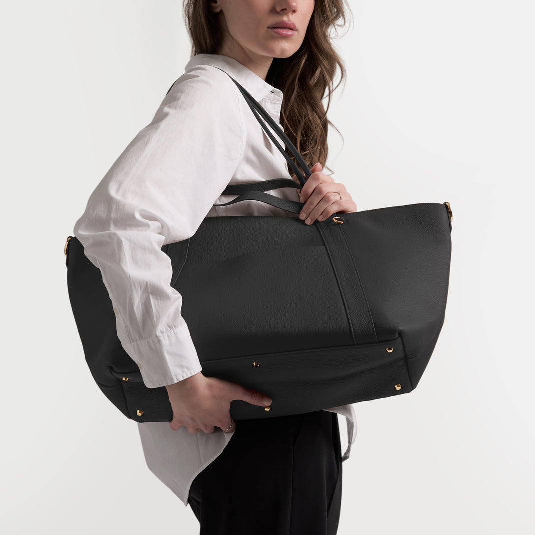 Transit Small Travel Tote Black Pebble
