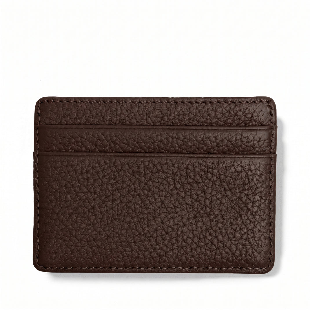 Slim ID Card Case Umber
