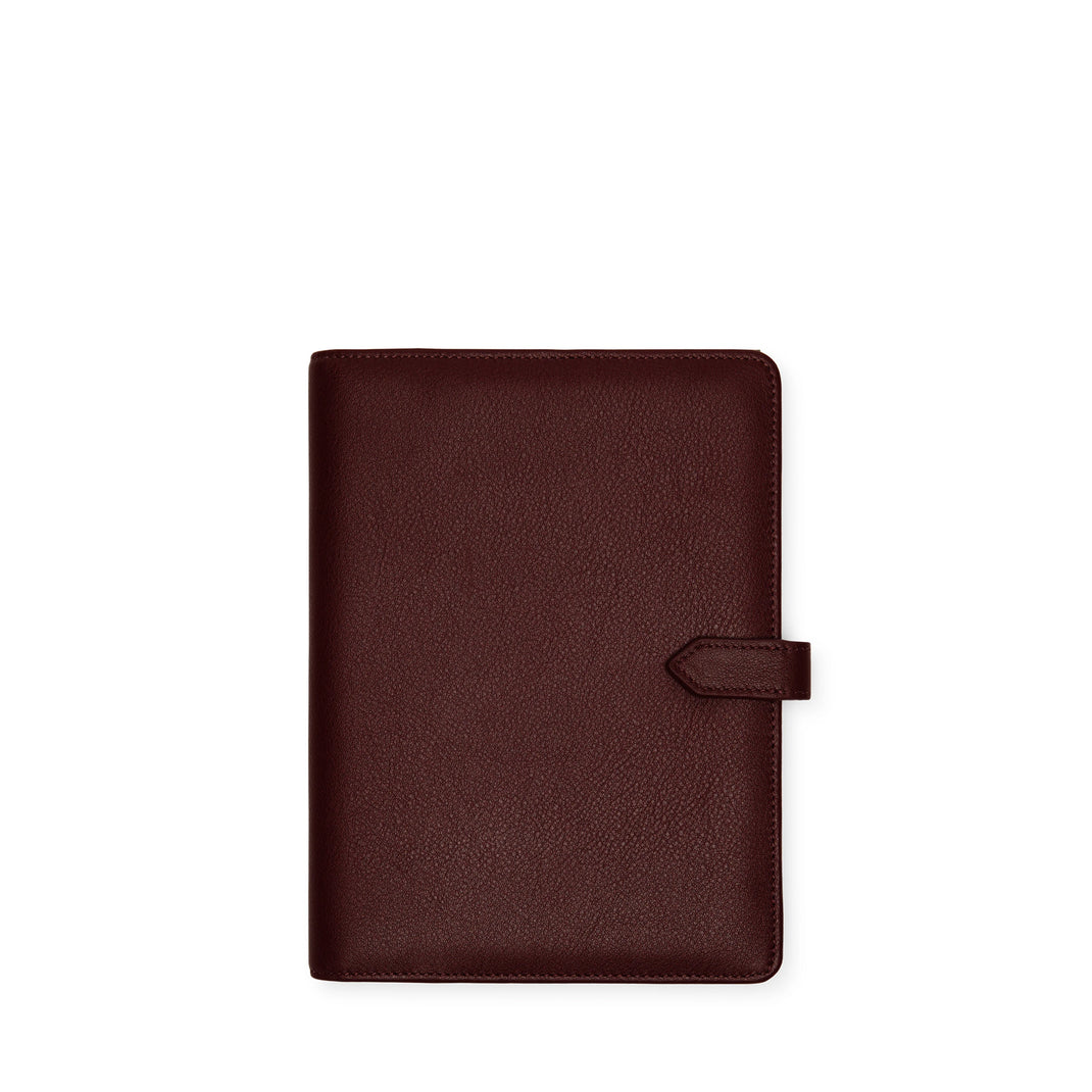 A5 2027 Snap Planner Bordeaux