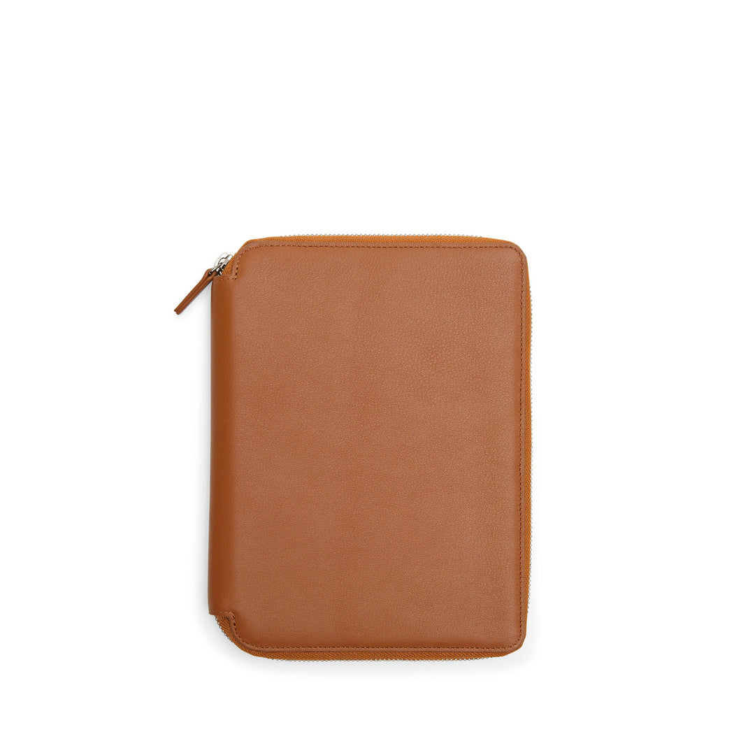 A5 2027 Zippered Planner Cognac