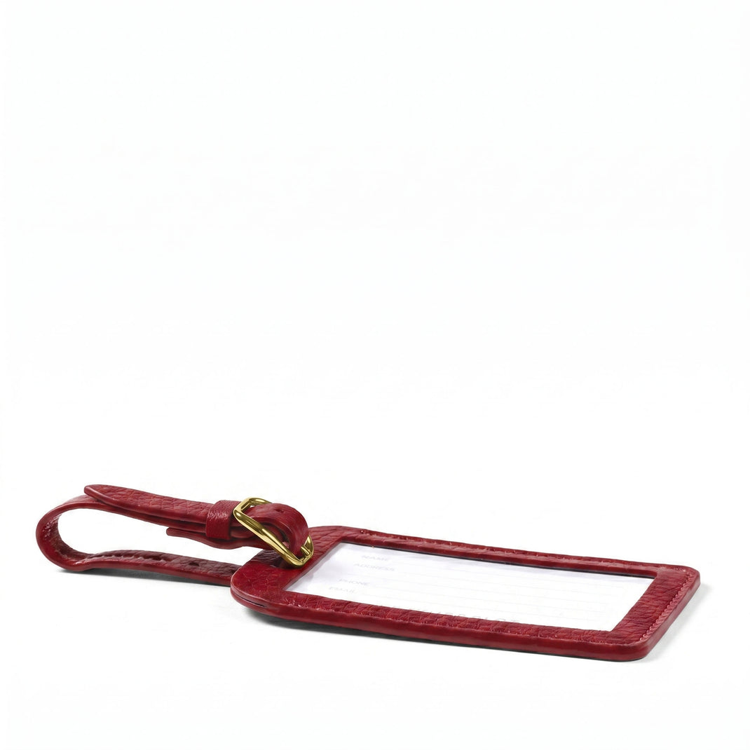 Standard Luggage Tag Garnet Red