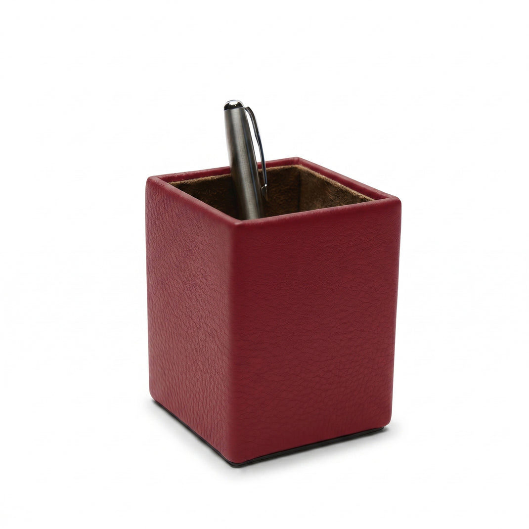 Classic Pencil Cup Garnet Red