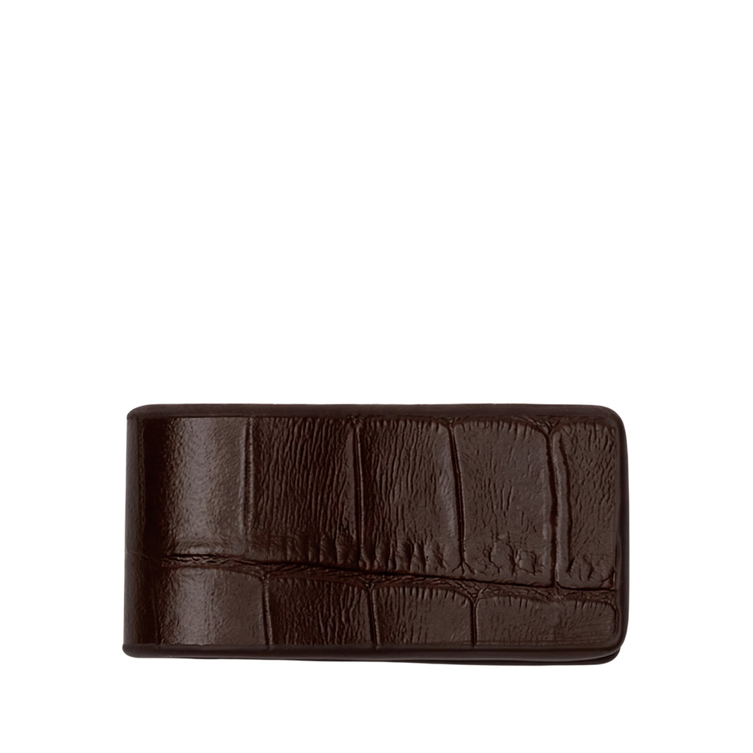 Cord Wrap Brown Croc