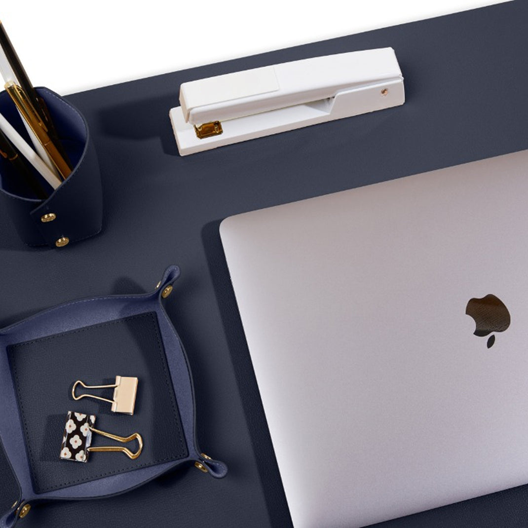 Modern Desk Set Midnight Blue