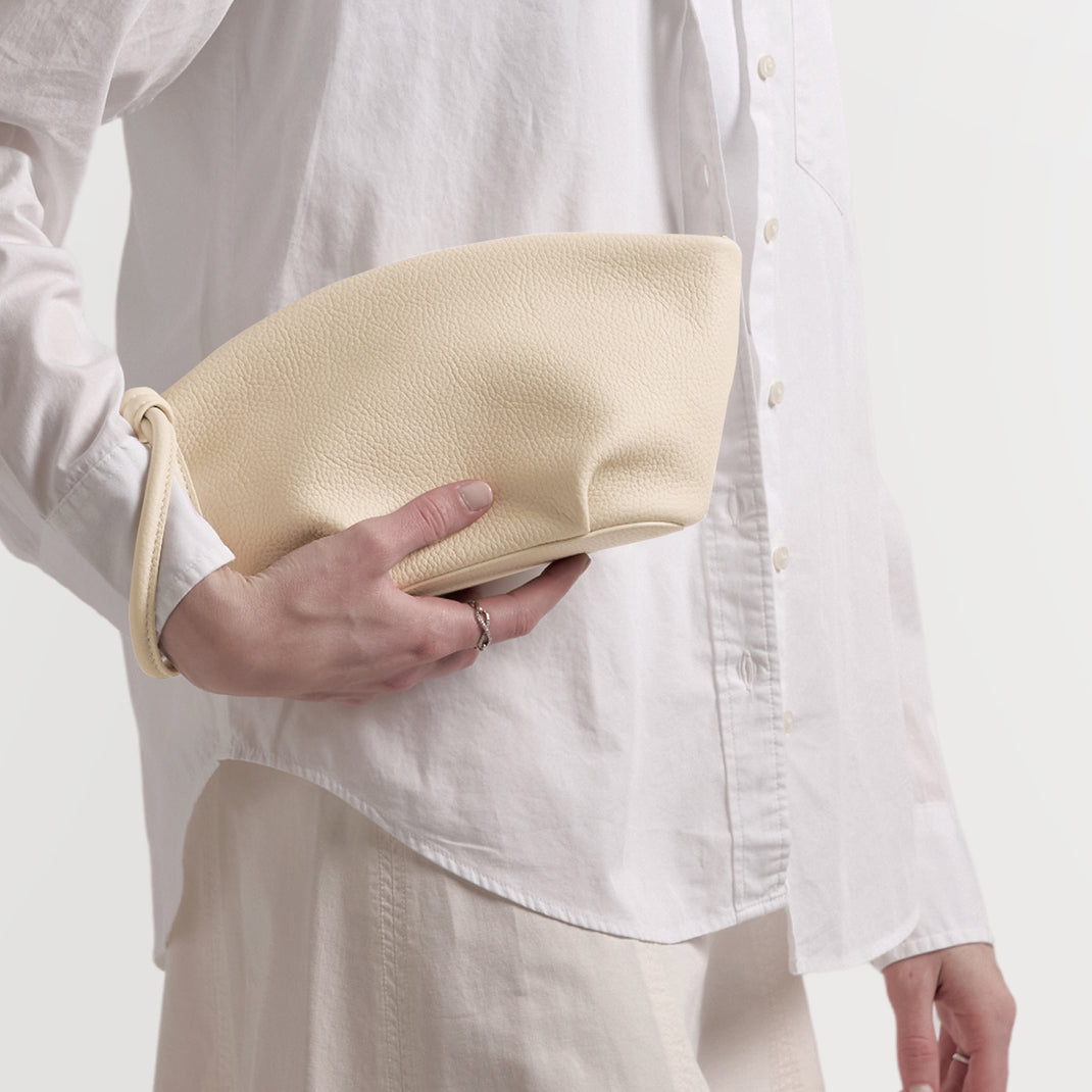 Dumpling Clutch Sand