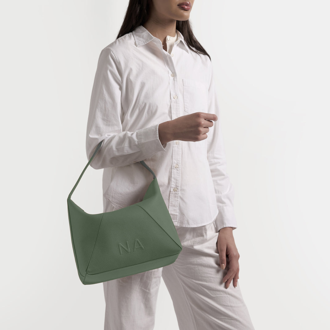 Ciera Petite Hobo Moss