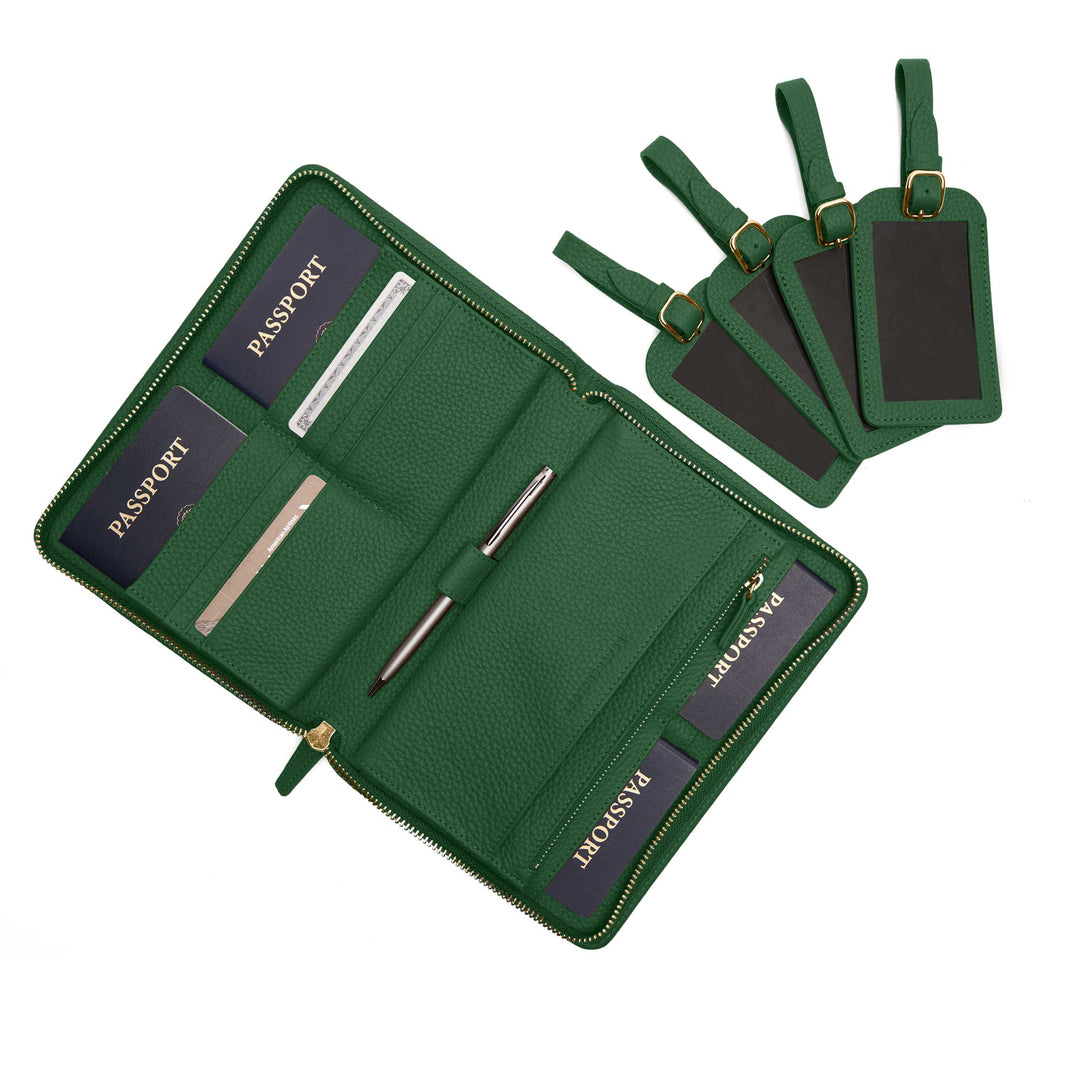Family Travel Essentials Gift Set Fairway Green