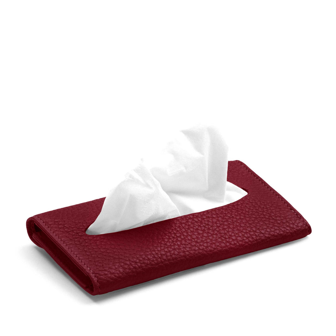 Pocket Tissue Holder Garnet Red