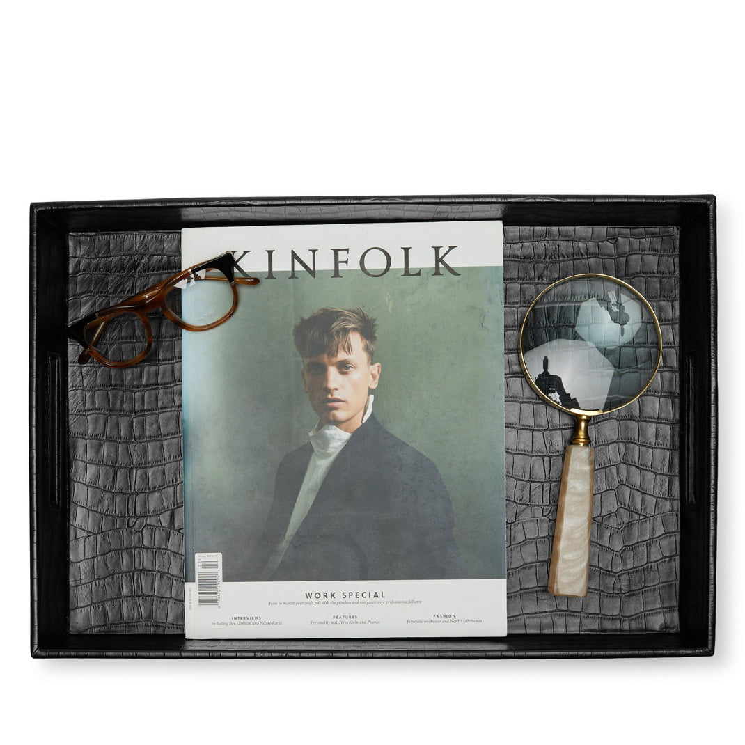 Leather-Decorative-Tray-Black-689-355-1