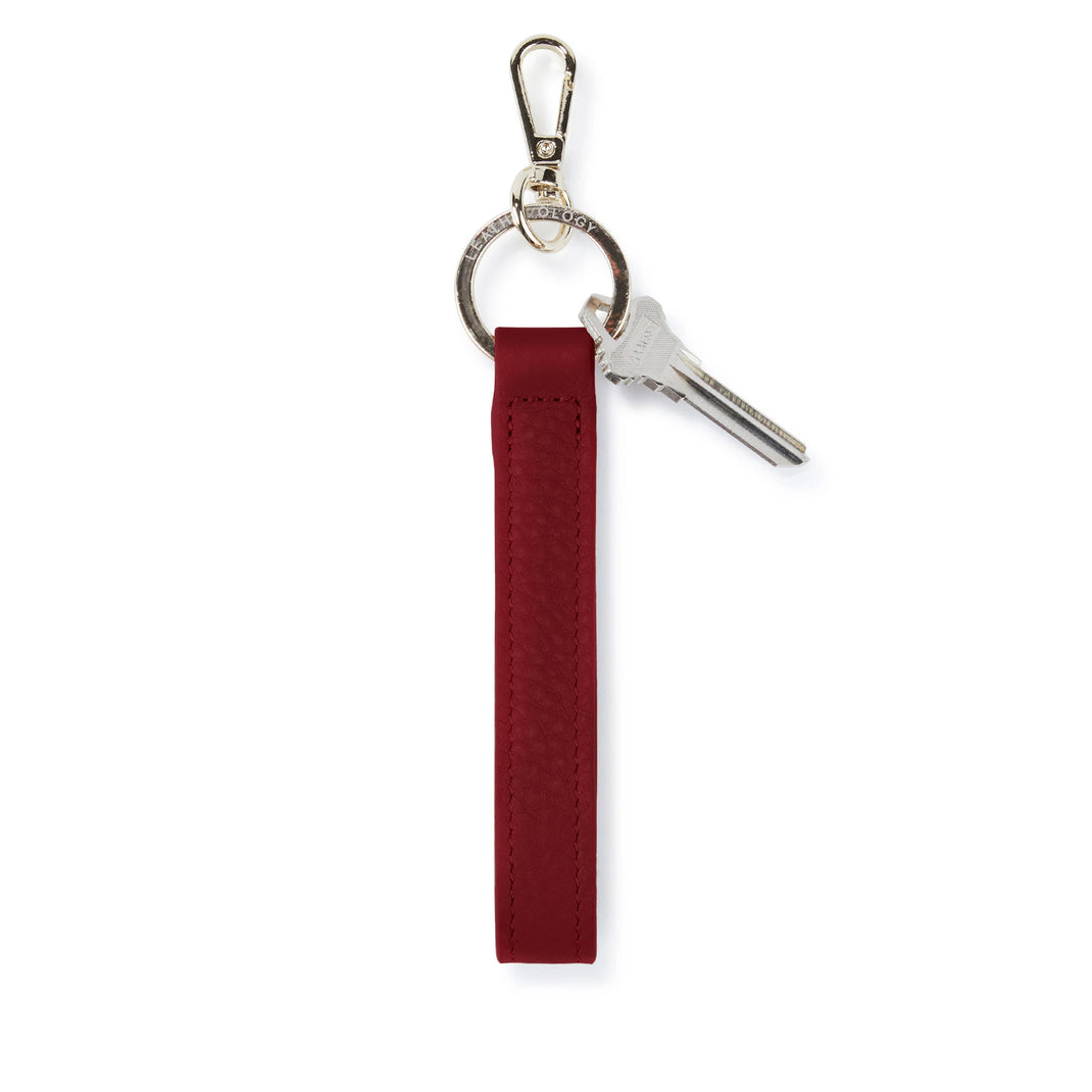 Loop Keychain Garnet Red