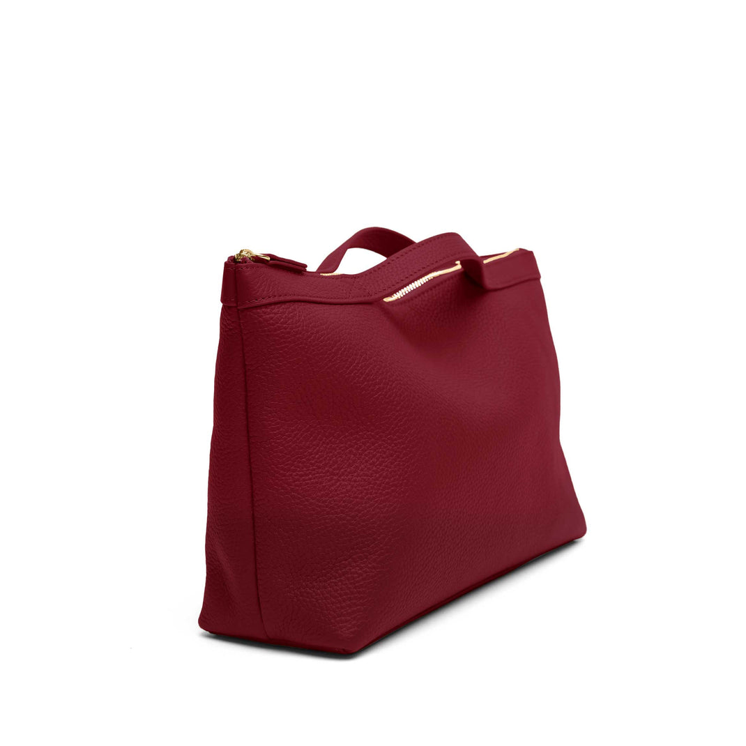 Mahjong Tile Pouch Garnet Red