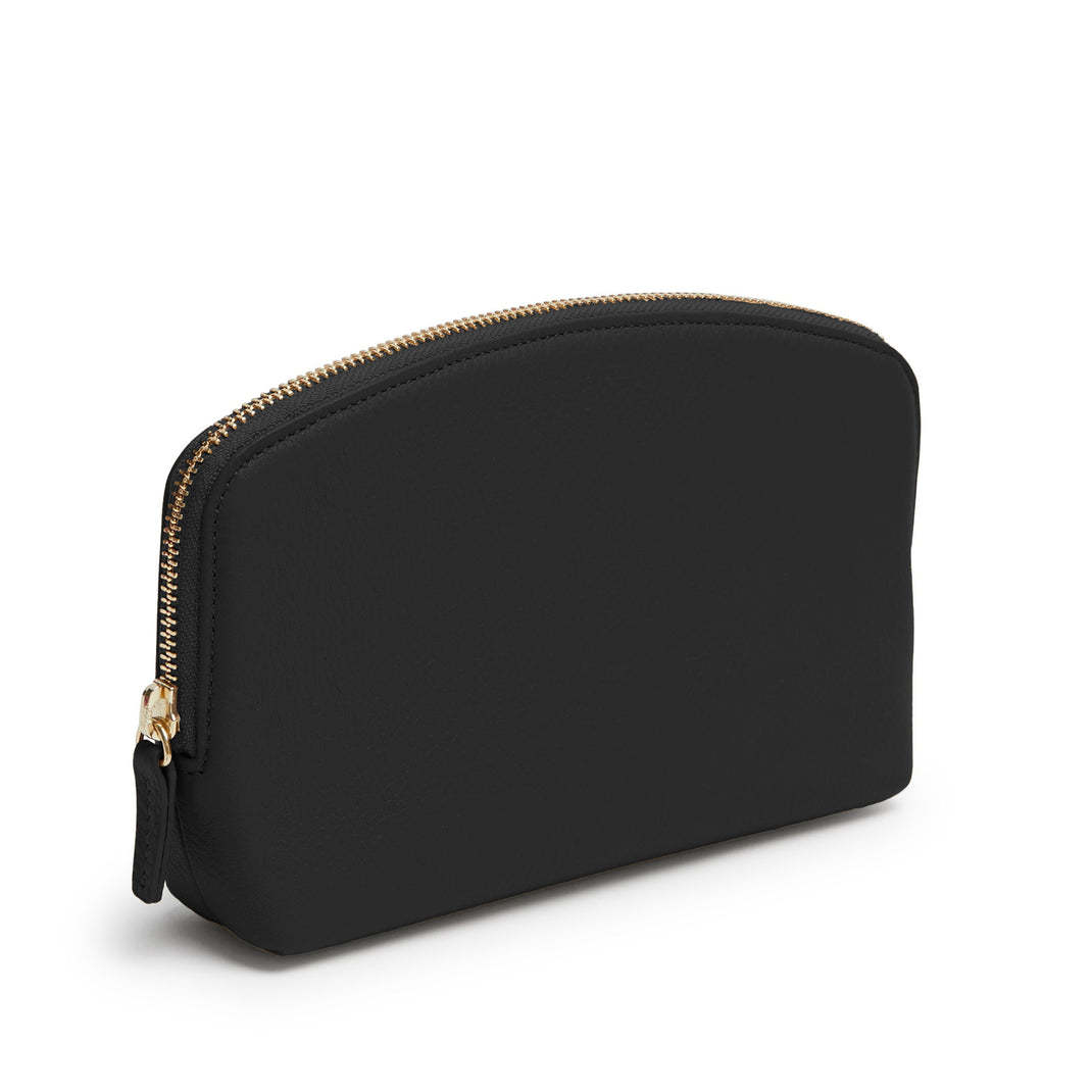 Medium Makeup Pouch Black Pebble