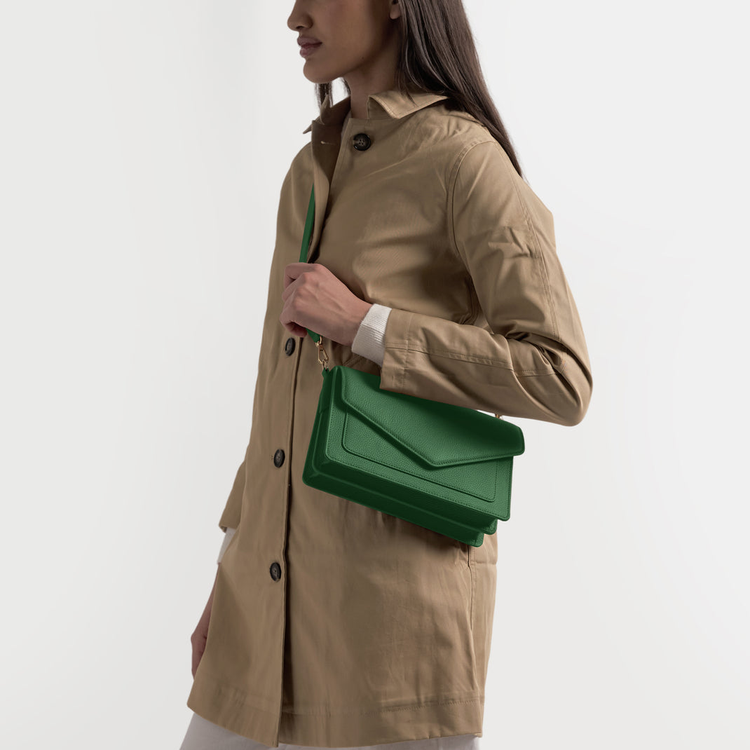 Medium Willow Envelope Bag Fairway Green