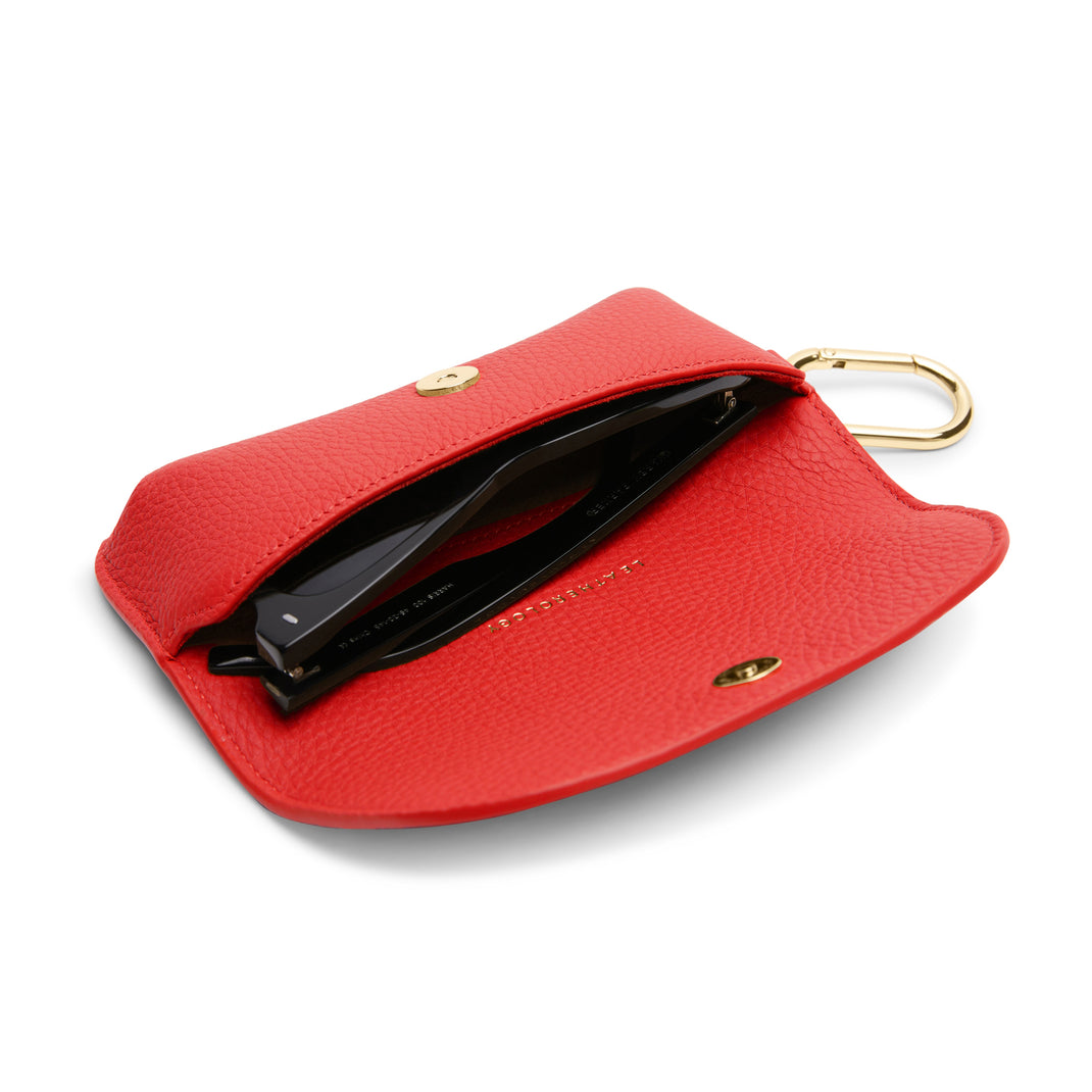 Portable Sunglass Case Buoy Red