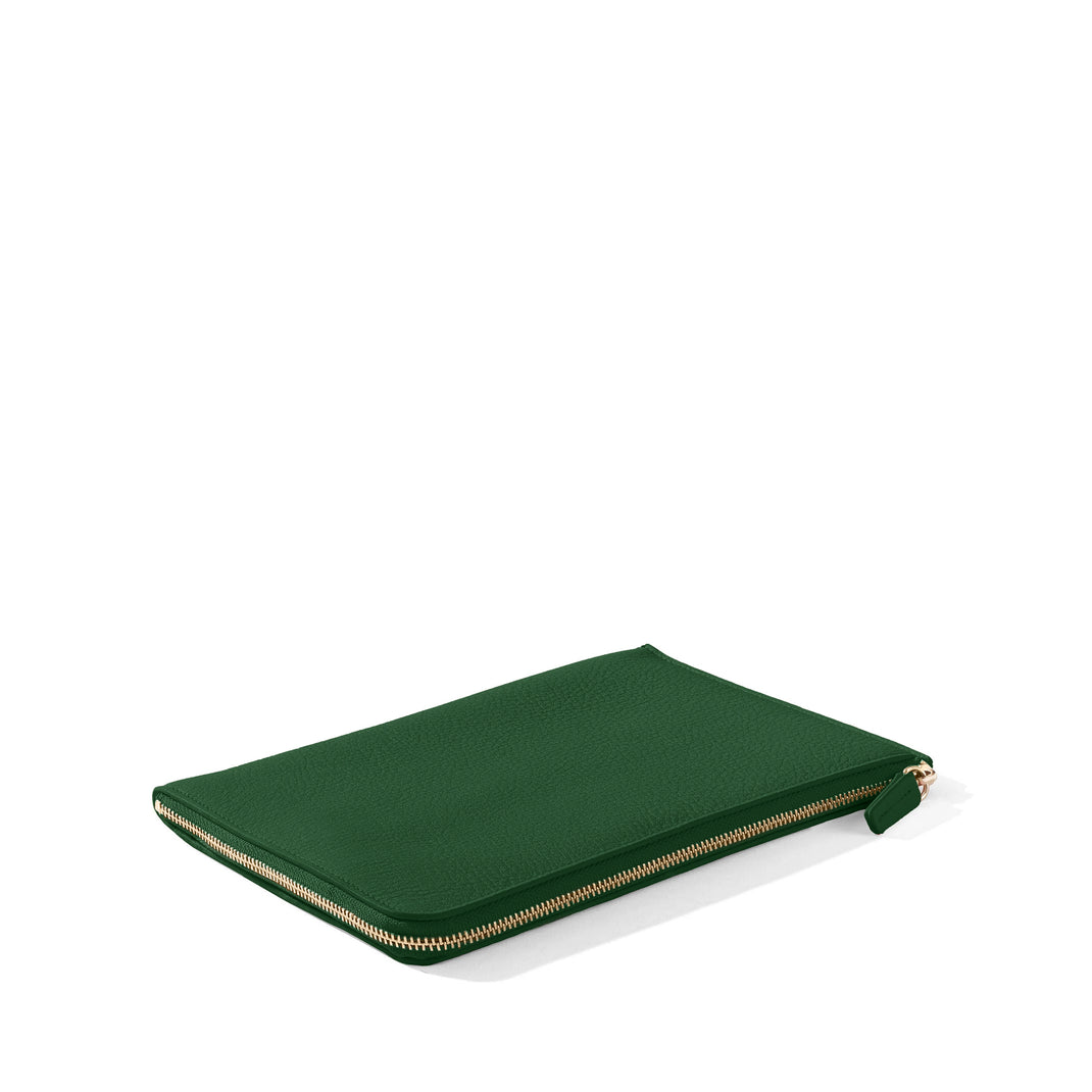 Slim Zip Travel Wallet Fairway Green