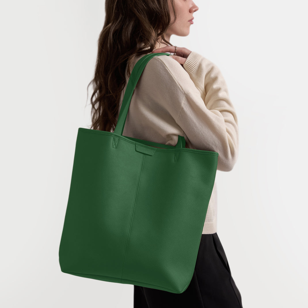 Uptown Vertical Tote Fairway Green