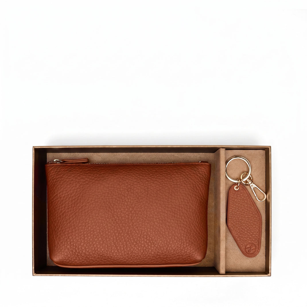 Everyday Accessories Gift Set Saddle Brown