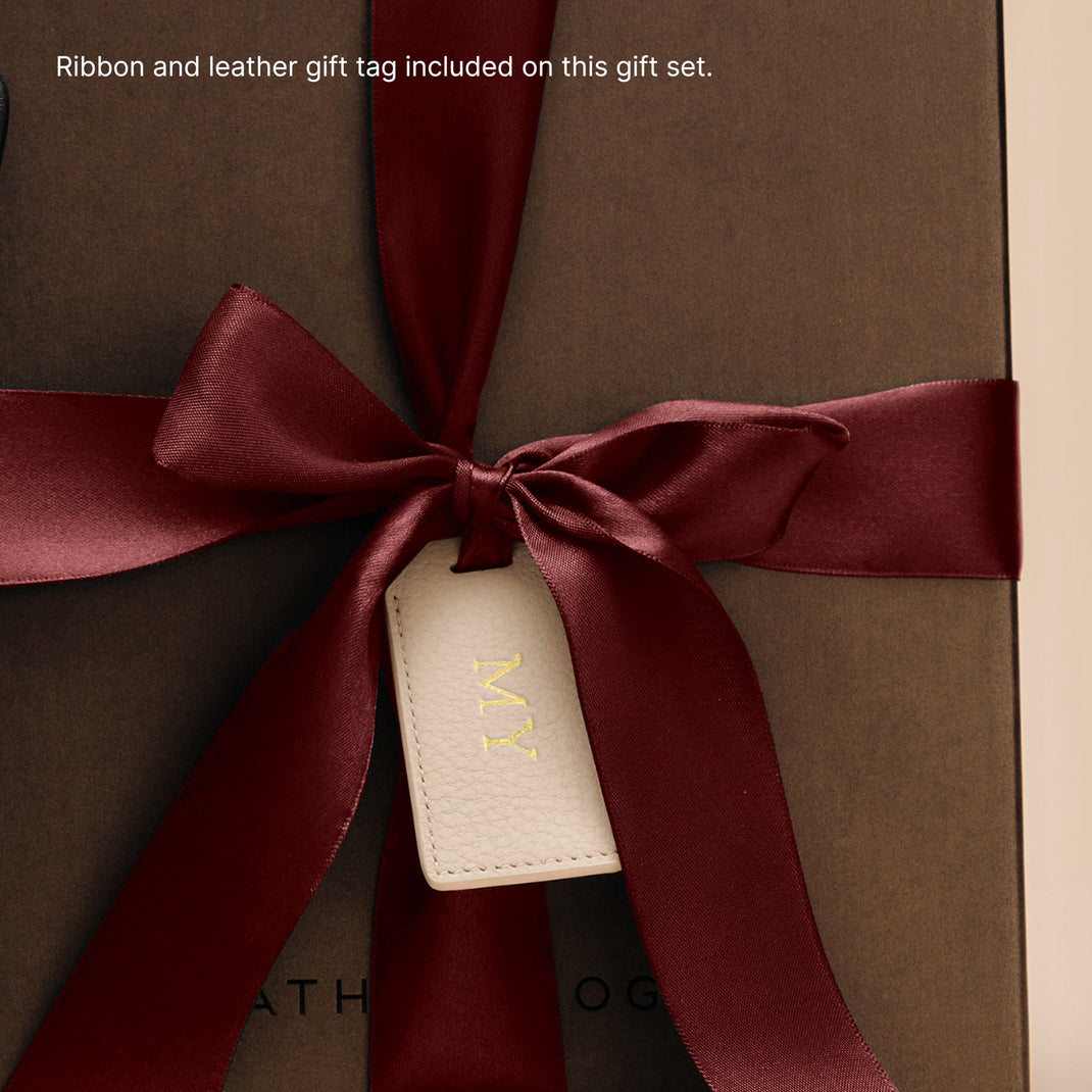 Golf Essentials Gift Set Cognac