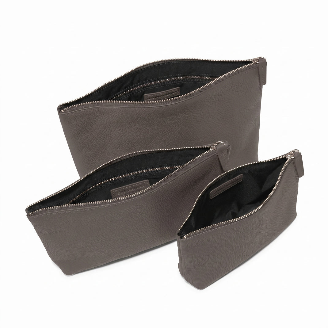 Standing Pouch Trio Driftwood