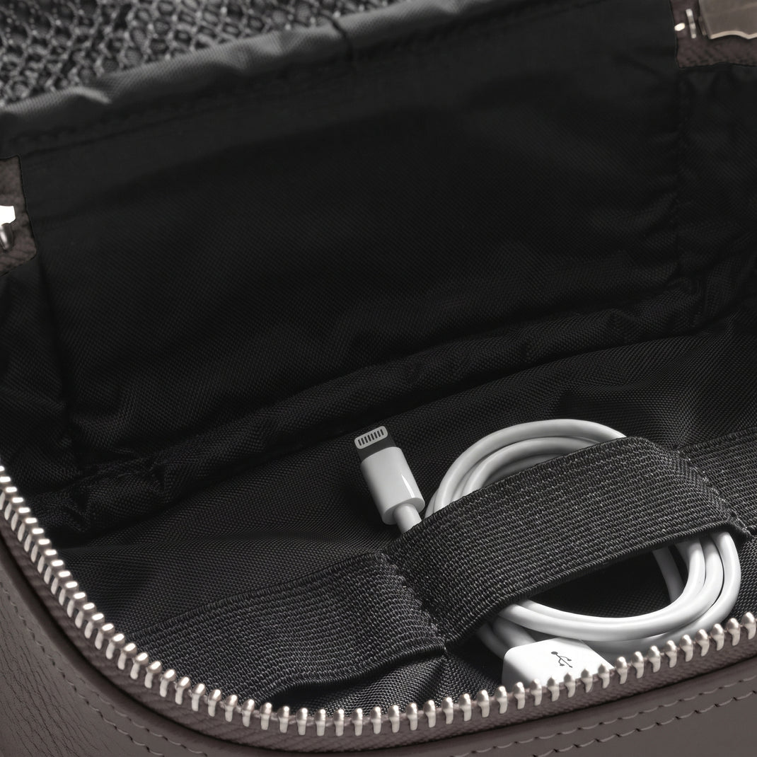 Medium Tech Bag Organizer Driftwood