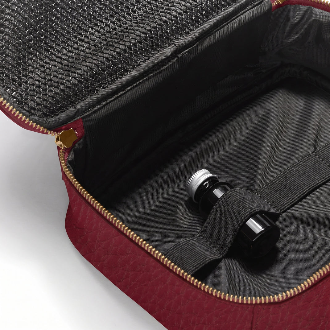 Large Tech Bag Organizer Garnet Red