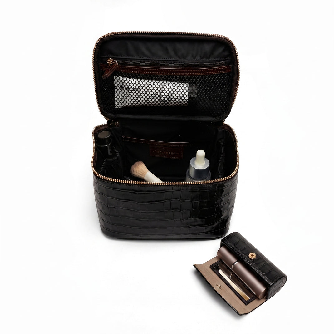 Beauty Gift Set Black Croc