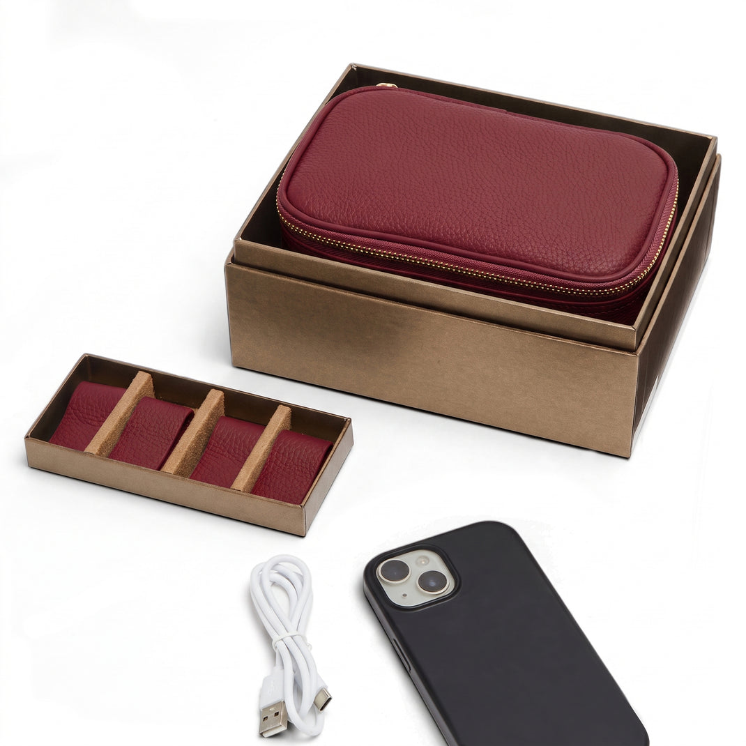 Tech Gift Set Garnet Red